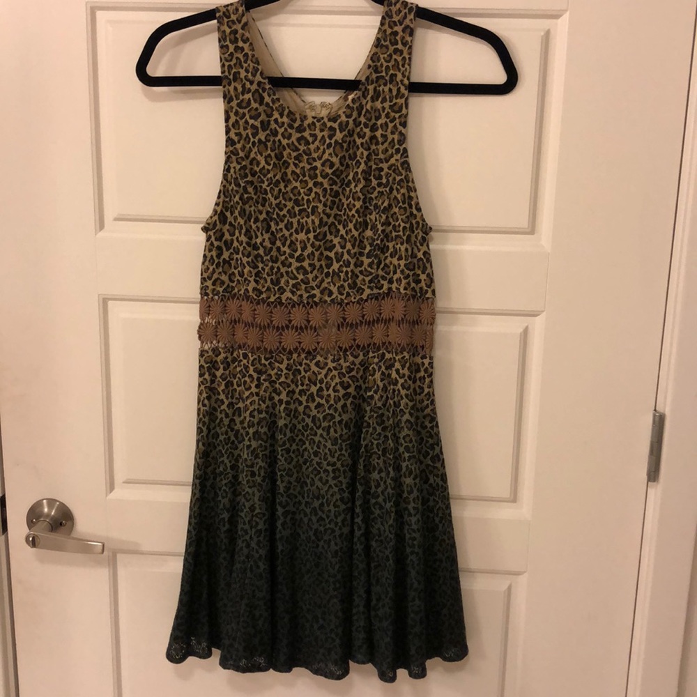 Free People Leopard Print Dress